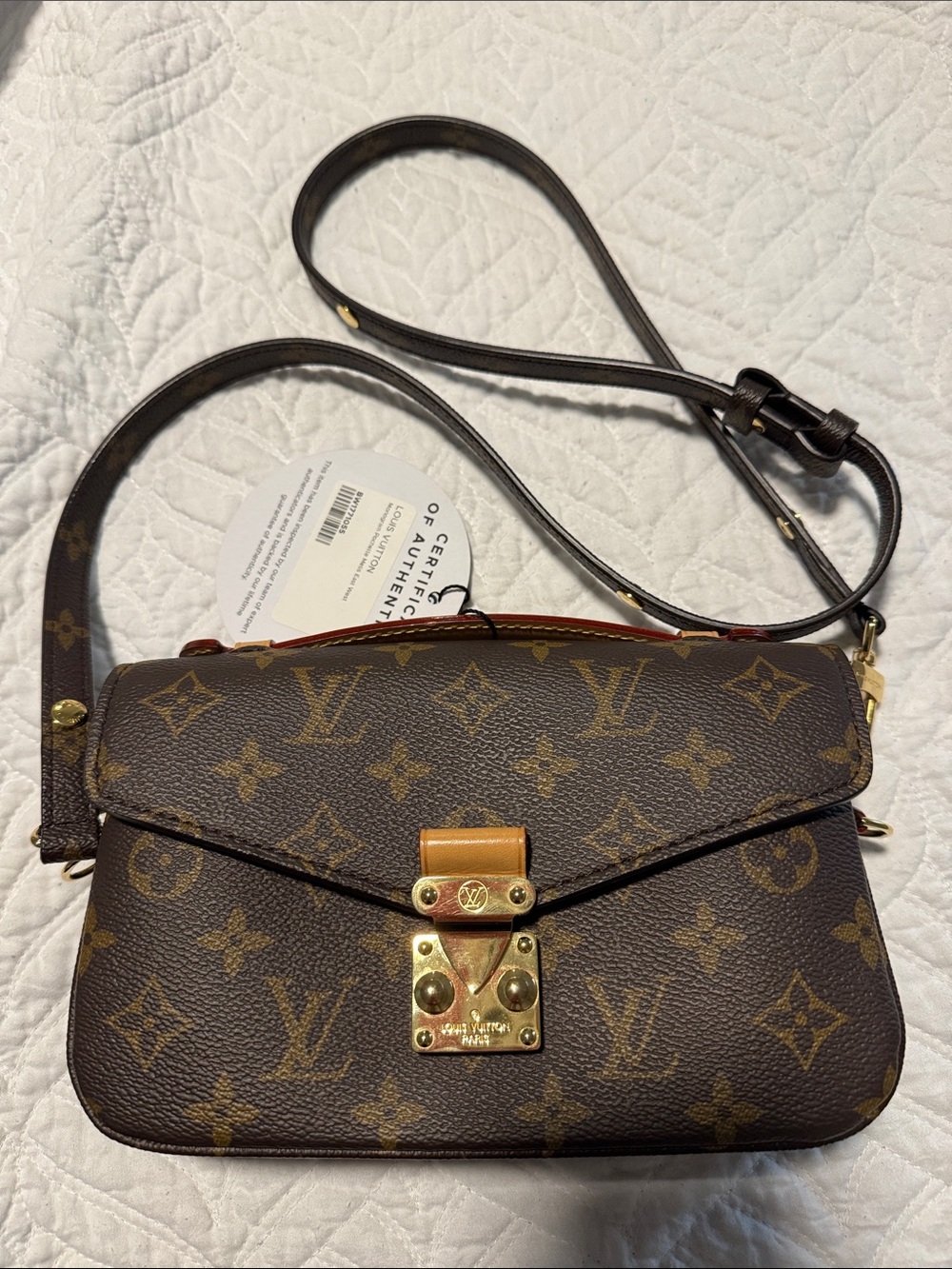 Louis Vuitton Monogram Pochette Métis East West